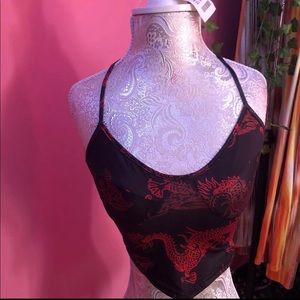 Dragon crop top
